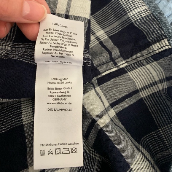 Eddie Bauer Denim Button Down - Picture 5 of 6